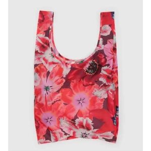 NWT BAGGU Julia Heuer Floral Reusable Tote - ISA